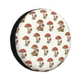 Balery Mushroom Tire Covers Tough Tire Wheel Protector for Truck, SUV