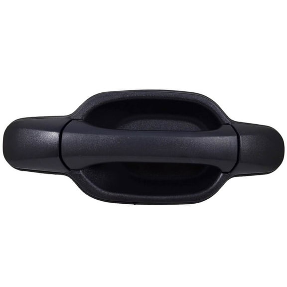 PT Auto Warehouse GM-3561A-FRK - Outer Exterior Outside Door Handle, Textured Black - without Keyhole, Passenger Side Front Fits select: 2004-2012 CHEVROLET COLORADO, 2004-2012 GMC CANYON