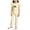 Yellow, variant on Cethrio Girls Summer Outfit Sets, Printed 2 Piece Flutter Sleeve Casual Girls Clothing sets Yellow Size 7-8