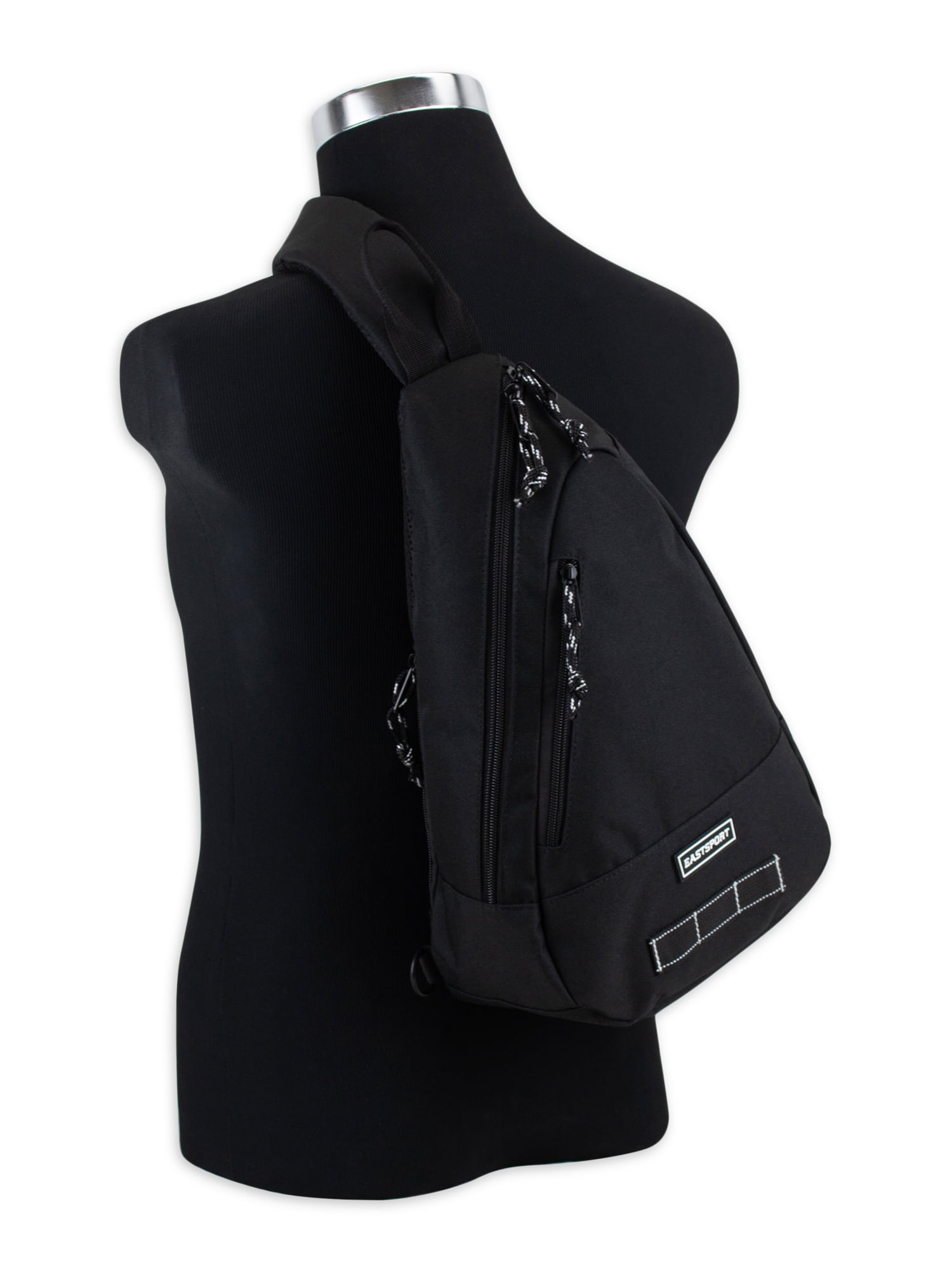 Eastsport Range Ergo Sling Backpack, Black