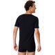 thumbnail image 3 of Pack de 2 Camisetas para Hombre SCHIESSER - Serie "95/5", Cuello en V, S-4XL Negro L (Large), 3 of 3