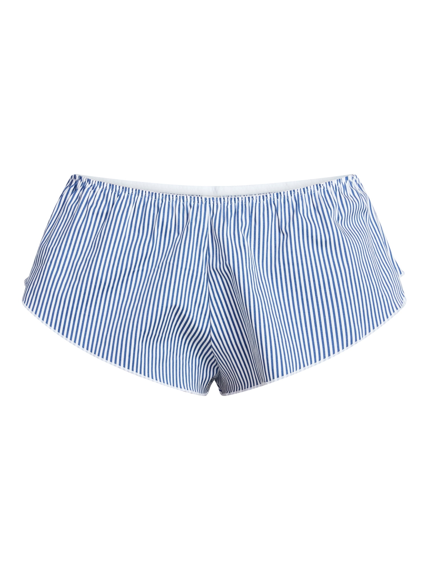 No Boundaries Woven Cotton Flutter Short Panties, Women's, Sizes XS-XXXL