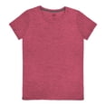 thumbnail image 1 of Playera Fruit of the Loom para Mujer, Manga Corta Cuello Redondo,Rosa, Talla EG, 1 of 4