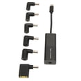thumbnail image 3 of Adaptador de corriente USB C DC 65W regulación automática de voltaje 5,5x2,1mm hembra a USB C convertidor adaptador de cargador de ordenador portátil, 3 of 5