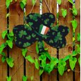 thumbnail image 2 of FYHALE St. Patrick's Day Shamrock Door Sign, Shamrocks Welcome Wooden Hanging Sign Lucky Irish Ornament Wood Wreath for Happy St. Patrick's Day Party Front Door Wall Decor, 2 of 5