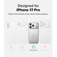 thumbnail image 2 of Funda Ringke Rugged Gear para iPhone 17 Pro con MagSafe, negra, 2 of 9