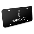 thumbnail image 3 of Lincoln MKC 3D Dual Logo Black Stainless Steel License Plate, 3 of 5