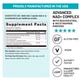 thumbnail image 6 of NatureWise NAD+ Support Complex - Nicotinamide Riboside + Resveratrol to Support NAD+ Supplement for Healthy Aging + Clinically Tested Quercefit - USA Manufactured - Non-GMO, 60 Count[30-Day Supply], 6 of 12
