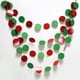 thumbnail image 1 of Bandera de Papel con Forma de Estrella onlyliua 13 Pies Roja y Verde, 1 of 6