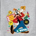 thumbnail image 3 of Disney - Goofy Sticker Look - Men's Crew Neck Fleece Pullover, 3 of 5