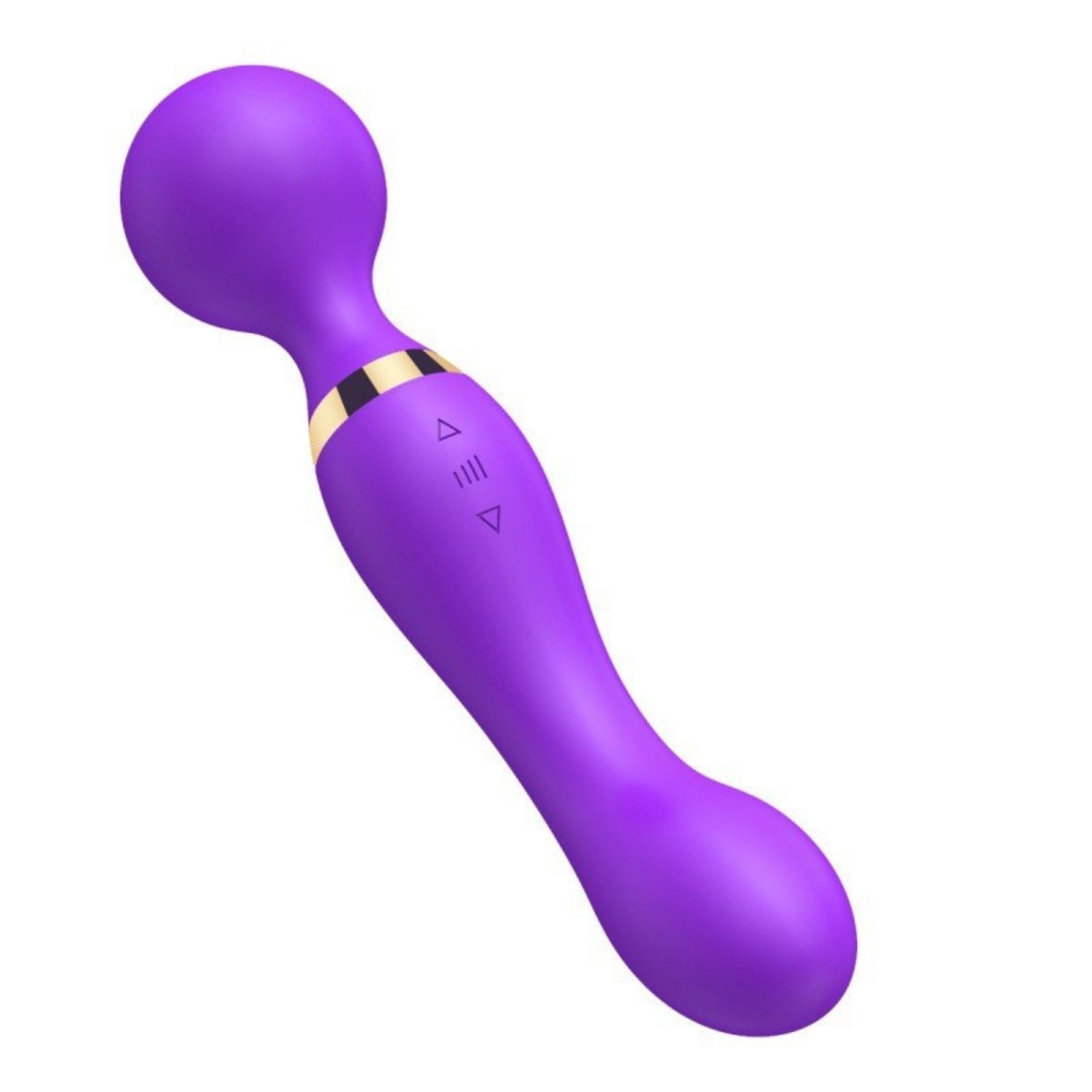 Multispeed Rechargeable Vibrating Massager Wand Personal Full Body Therapy with Silicone ABS Plastic