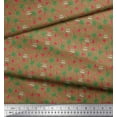 thumbnail image 2 of Soimoi Cotton Voile Fabric Text,Tomato & Carrot Vegetable Print Sewing Fabric Yard 42 Inch Wide, 2 of 3