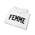 thumbnail image 4 of Femme Pride 70s Retro Hoodie, Gifts, Hooded Sweatshirt, 4 of 4