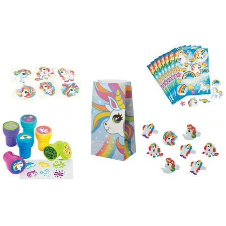 Unicorn Fantasy Party Favors for 12
