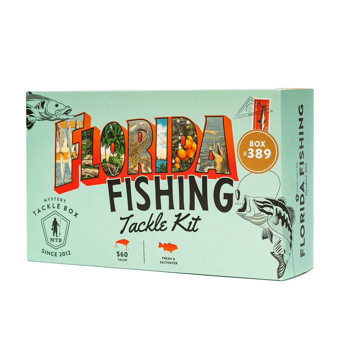 Mystery Tackle Box Florida Elite Fresh & Saltwater Fishing Tackle Kit
