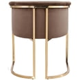 thumbnail image 3 of Meridian Furniture Tierra Brown Velvet Dining Chair, 3 of 8