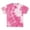 A-Hot Pink403, variant on Bibifish Mens T-Shirts Slim Fit Crew Neck Pink Swirl Tie Dye Tees Casual Daily Short Sleeve Comfort Tshirts