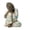 B, variant on Reclining Buddha Garden Statue, Sleeping Resin Figurine Decor, Peaceful Asian Outdoor Accent, Yard Patio Entryway Ornament, Zen Rockery Display Piece Premium