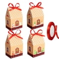thumbnail image 2 of BOVXNPU Christmas Decorations, 24 Sets Of Christmas House Candy Boxes Small Gift Boxes Packaging Boxes Christmas House Paper Boxes Packaging Boxes Gift Boxes, 2 of 10