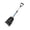 18#Black, variant on Stijggn Snow Shovel for Driveway Multi-Purpose Shovel - Snow, Barn, Grain, Industrial Use - Large Non-Stick Blade & Ash Hardwood D-Grip Handle - Durable Utility Scoop for Men