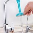 thumbnail image 2 of Boovnll Shower Head, Swivel Water Saving Tap Aerator Diffuser Faucet Filter Connector Popular Blue, Shower Head with Handheld, 2 of 4