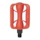 thumbnail image 1 of Pedales Para Bicicleta Metal Ciclo Kiddy Rojo Con Reflejante 9/16, 1 of 7