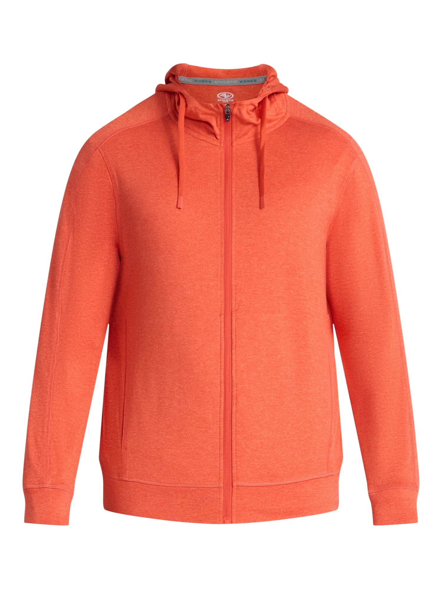 Athletic Works Men's and Big Men's ButterCore Soft Full Zip Hoodie, Sizes S-3XL