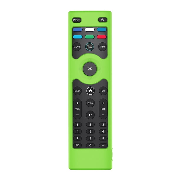 Tmvgtek Funda Protectora Para Mando A Distancia Para Tv Vizio Xrt140 (Verde Luminoso)