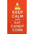thumbnail image 4 of Old Glory Mens Halloween Keep Calm Candy Corn Short Sleeve Graphic T Shirt, 4 of 6