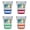Multicolor (4-Pack), variant on Panama City Beach Florida Design A Souvenir 2 oz Round Shot Glass Green