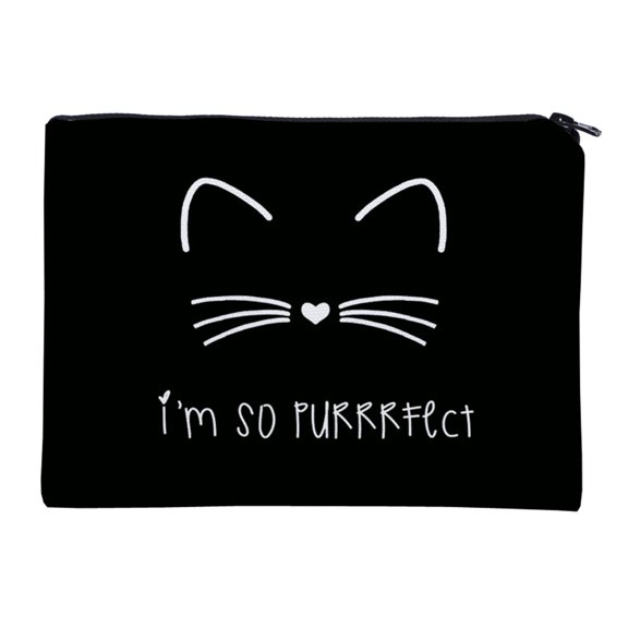 Btomtd Pencil Case,Cute Pencil Case,Preppy Pencil Case,Printed Cosmetic Bag Female Storage Multi-function Bag With Ornaments