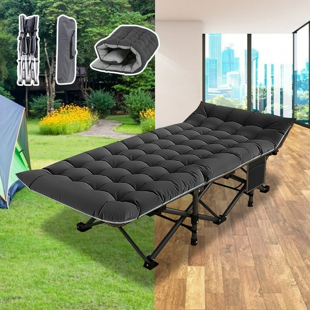 ABORON Folding Camping Cot for Adults & Kids, Folding Guest Bed Cots