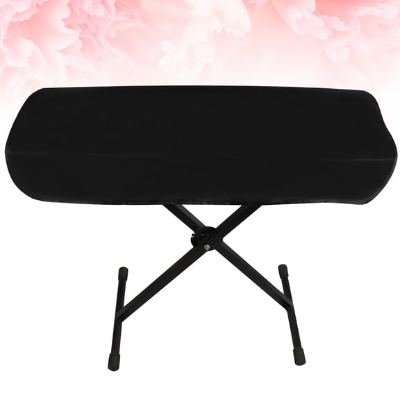 CTIRCHIU Piano Keyboard Cover Black Durable Material Dust-Resistant Adjustable Cord