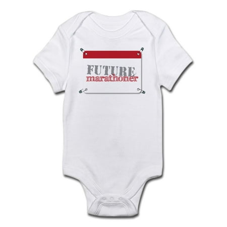 

CafePress - Future Marathoner Red Infant Bodysuit - Baby Light Bodysuit