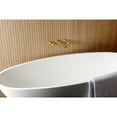 thumbnail image 2 of Kingston Brass KS5027AX Two-Handle Wall Mount Roman Tub Faucet, Brushed Brass, 2 of 7