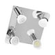 thumbnail image 5 of Xihbxyly Lámpara de Techo Moderna, Focos Orientables de 4 Direcciones, Bombillas Led Gu10 Incluidas, Elegante Herraje Metálico, Acabado Blanco o Negro, Iluminación para Oficina En Casa, Fácil Instala, 5 of 7