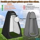 thumbnail image 2 of Tienda de campaña AOSION Privacy plegable para cambiar pañales, impermeable, negra, 2 of 6
