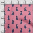 thumbnail image 1 of oneOone Georgette Viscose Fabric Women Block Print Fabric BTY 42 Inch Wide, 1 of 1
