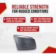 thumbnail image 5 of Front Bumper Cover Compatible with International LT 2020-2023 - Right Passenger Side Bumper End Cap Reinforcement Replaces OEM 4057029C2, 4062284C1, 5 of 11