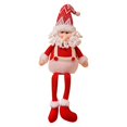 thumbnail image 2 of Fiudx Artículos en oferta con ofertas flash Figura decorativa navideña con gorro de punto rojo y muñeco sin rostro con patas colgantes, gnomo duende, 2 of 6