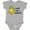AC-Heather Grey, variant on Inktastic I Love My Auntie with Pineapple Boys Baby Bodysuit