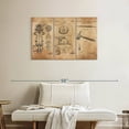 thumbnail image 2 of Elephant Stock Firefighter Equipment Patent Wall Art - Horizontal Multi Panel Canvas - Living Room Wall Decor - Patent Multi Panel - Black And Beige Decor - 38" x 24", 2 of 4