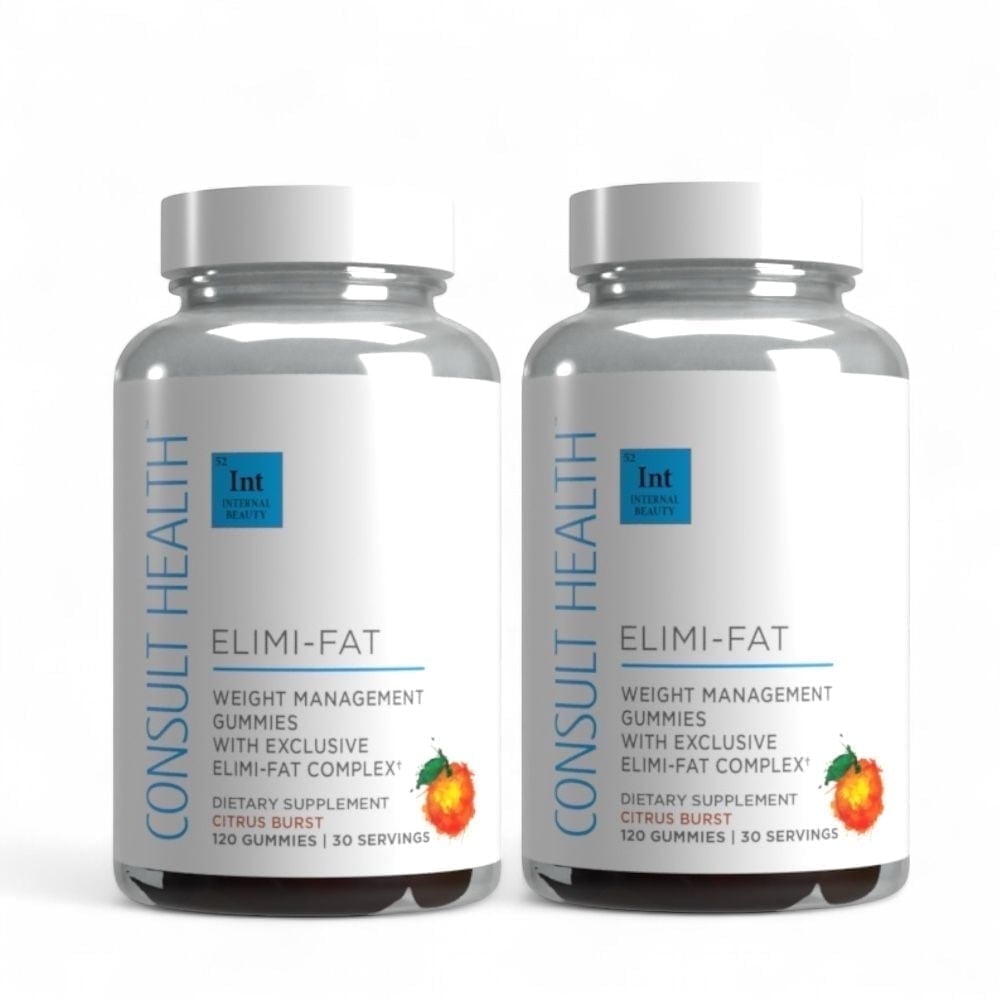 Consult Health ELIMI Gummies – 120 Count | With Morosil® & Apple Cider Vinegar | Plant-Based, Caffeine-Free Formula | 2-Pack