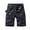 Black, variant on IROINNID Men's Casual Workout Shorts Breathable Outdoor Bermuda Shorts With Multi-Pocket