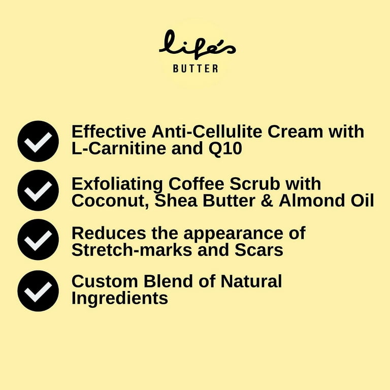 Anti-Cellulite Cream + Scrub  The Two-Step Skincare Routine