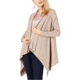 thumbnail image 1 of Suéter Cardigan I-N-C para mujer, marrón, mediano, 1 of 1