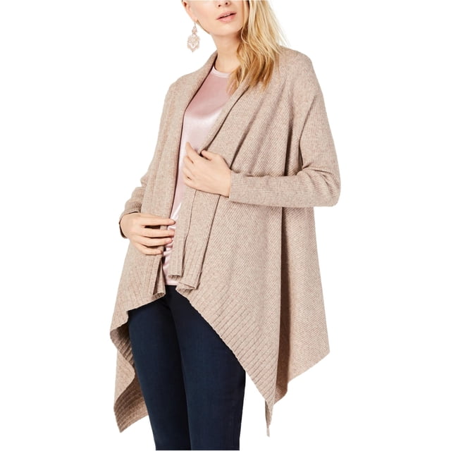 Suéter Cardigan I-N-C para mujer, marrón, mediano