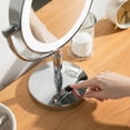 thumbnail image 4 of Zadro Laguna LED Lighted Makeup Mirrors w/ Magnification & Swivel Head, 4 of 8