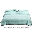 AQITTI Home Textile Summer Blanket Bed Blanket Skin Friendly Plain