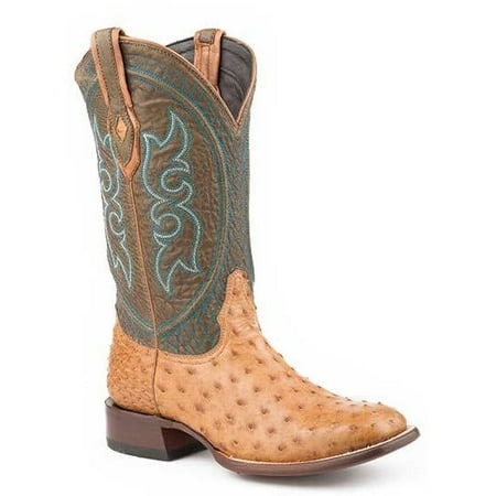 

Men s Stetson Pablo Ostrich Boots Handcrafted JBS Collection Tan